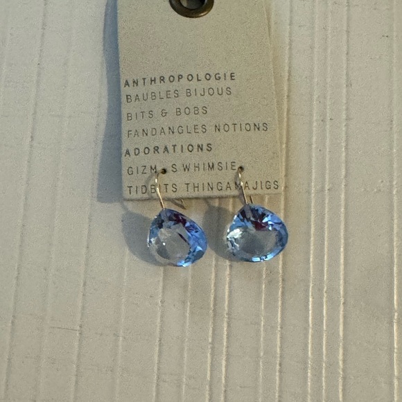 Anthropologie floating gemstone earring - Picture 2 of 13